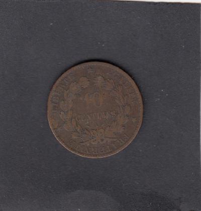 Beschrijving: 10 Centimes 